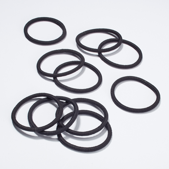 Black elastics hot sale